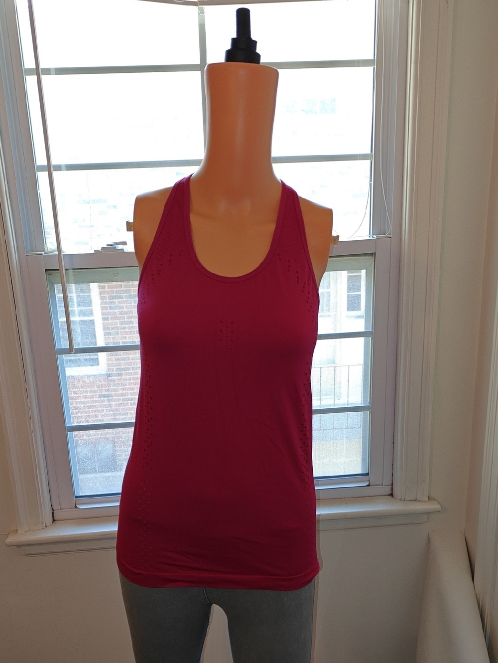 ✨ ZYIA Active Deep Berry Copper Charged Tank Top ✨